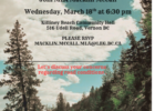 MLA Townhall March 18 – North Westside Roads
